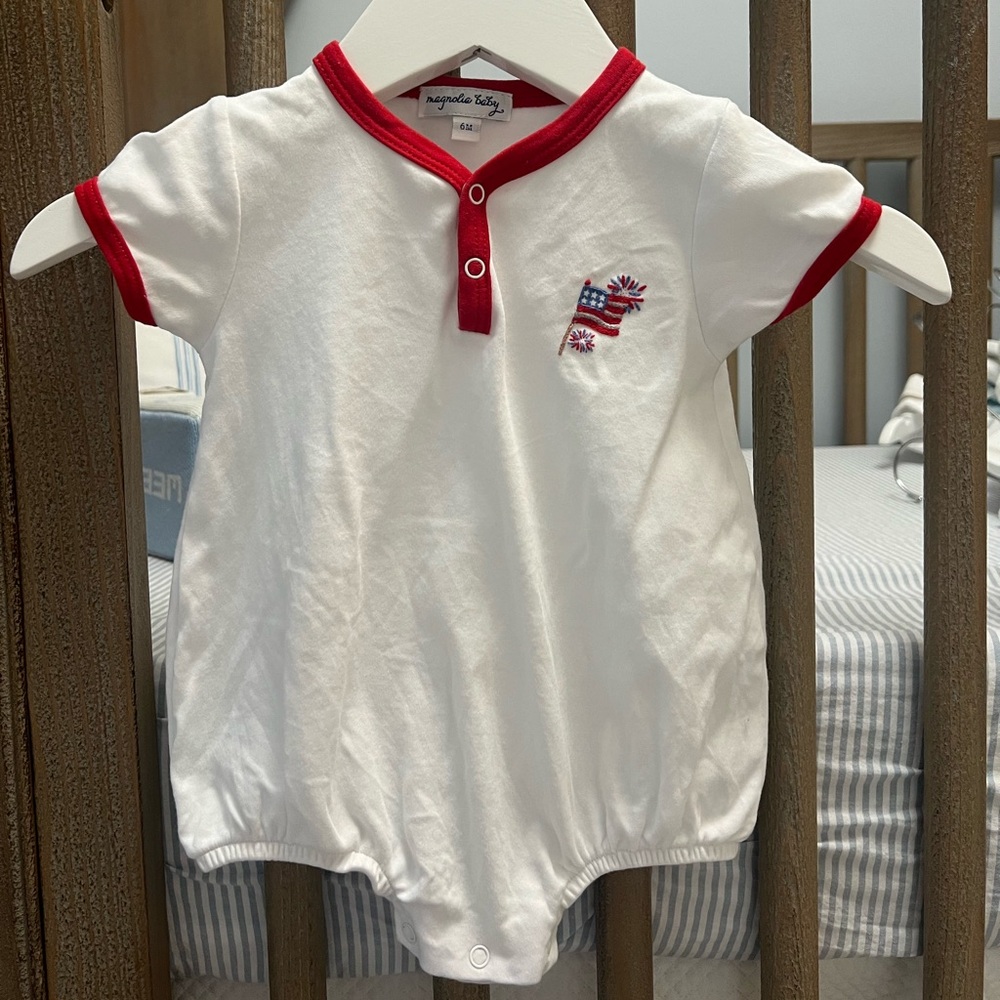 Magnolia Baby 3M American Flag Bubble